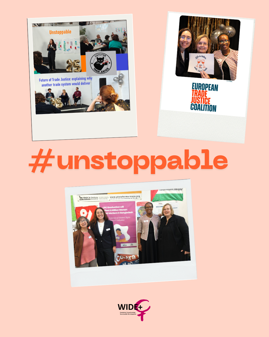 collage of photos from event