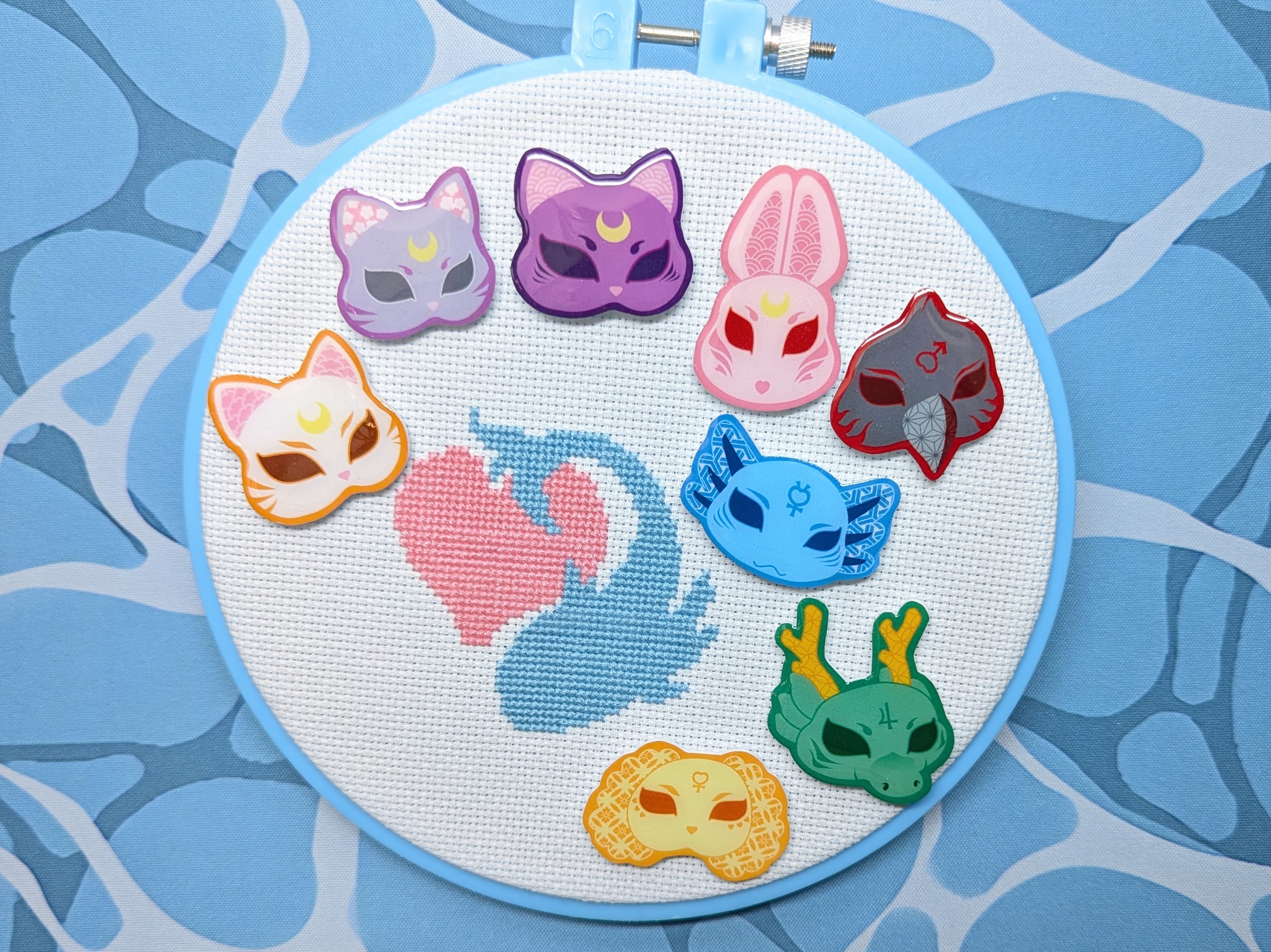 sailor senshi japanese mask needle minders