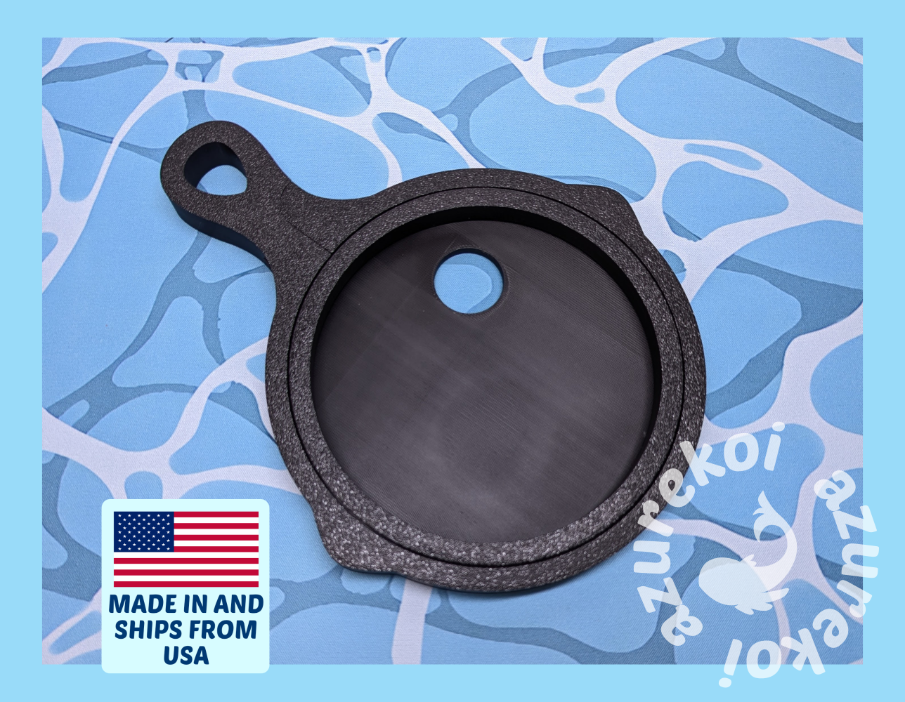 frying pan embroidery hoop for US customers