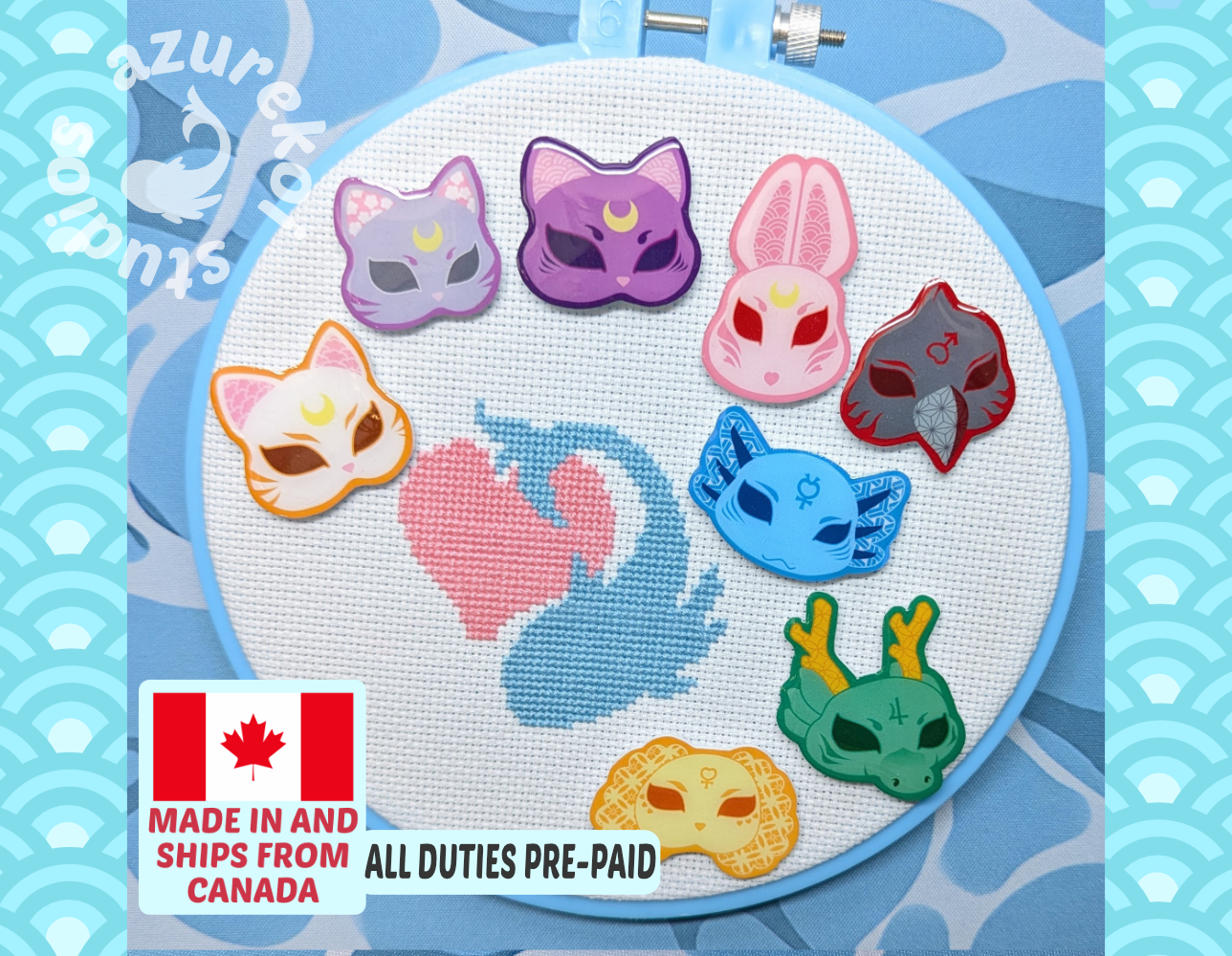 sailor senshi japanese mask needle minders
