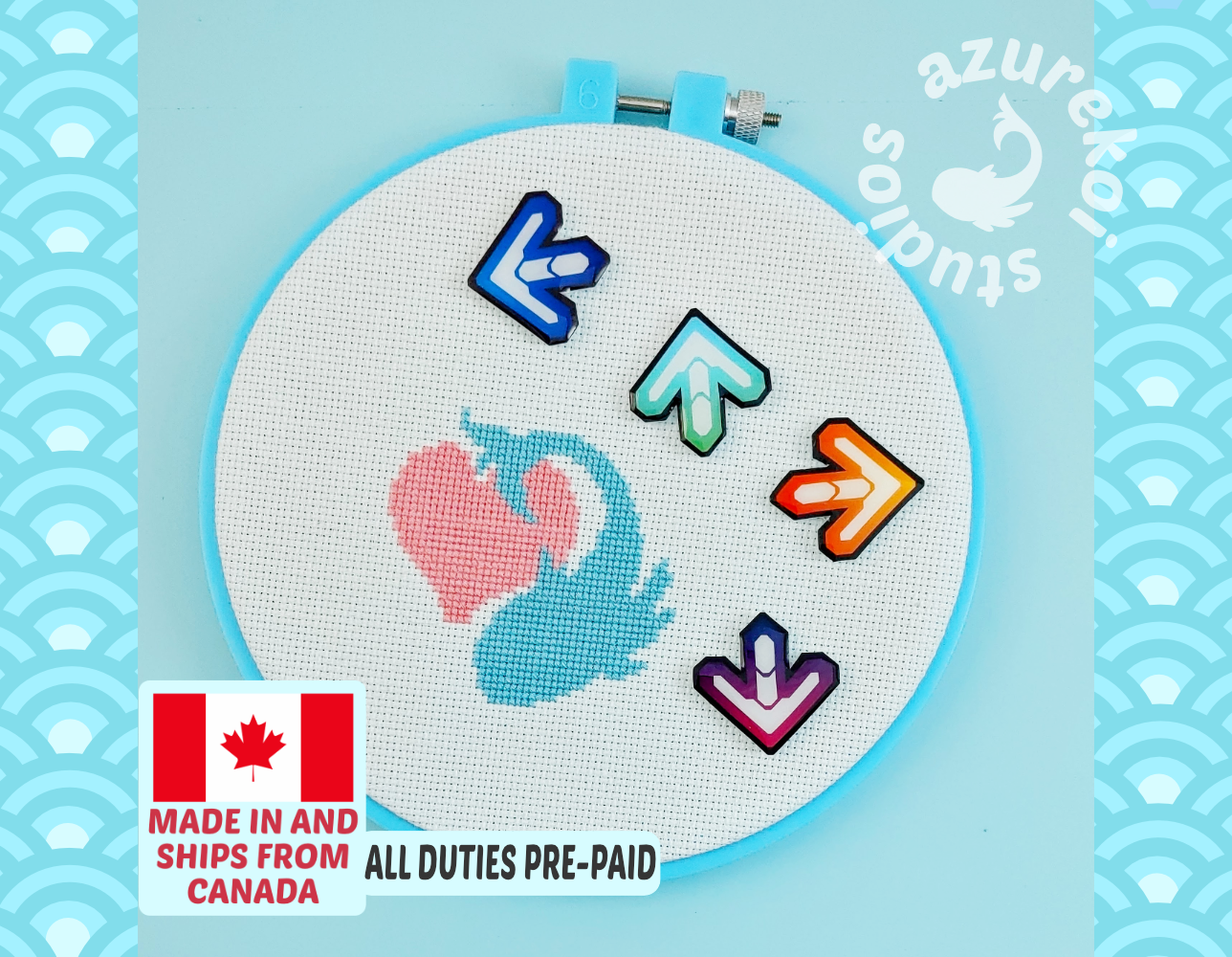 ddr arrow needle minders