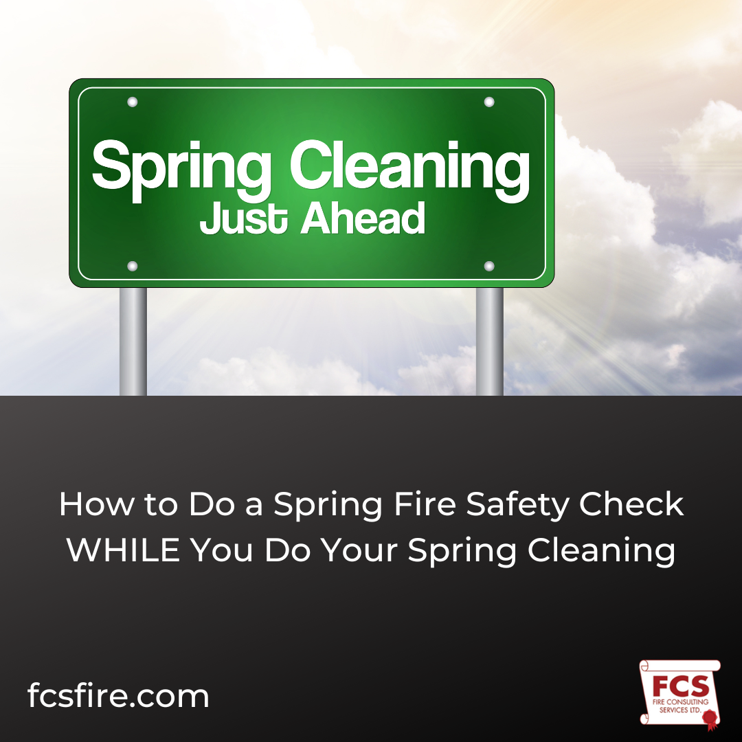 How to Do a Spring Fire Safety Check WHILE You Do Your Spring Cleaning