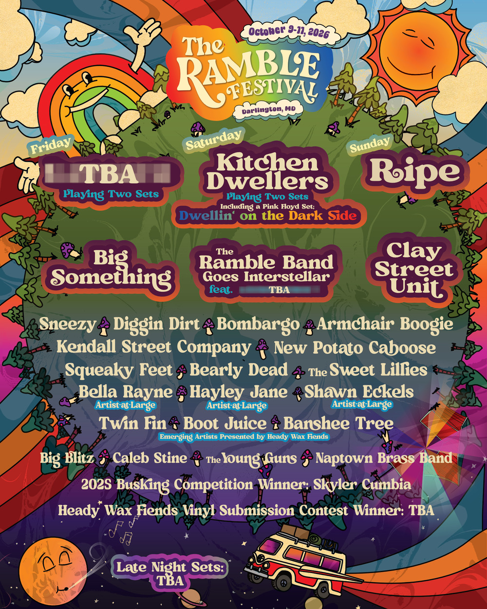Ready... Set... Get Ready To Rambe!  The Ramble Festival Announces Their 2026 Lineup