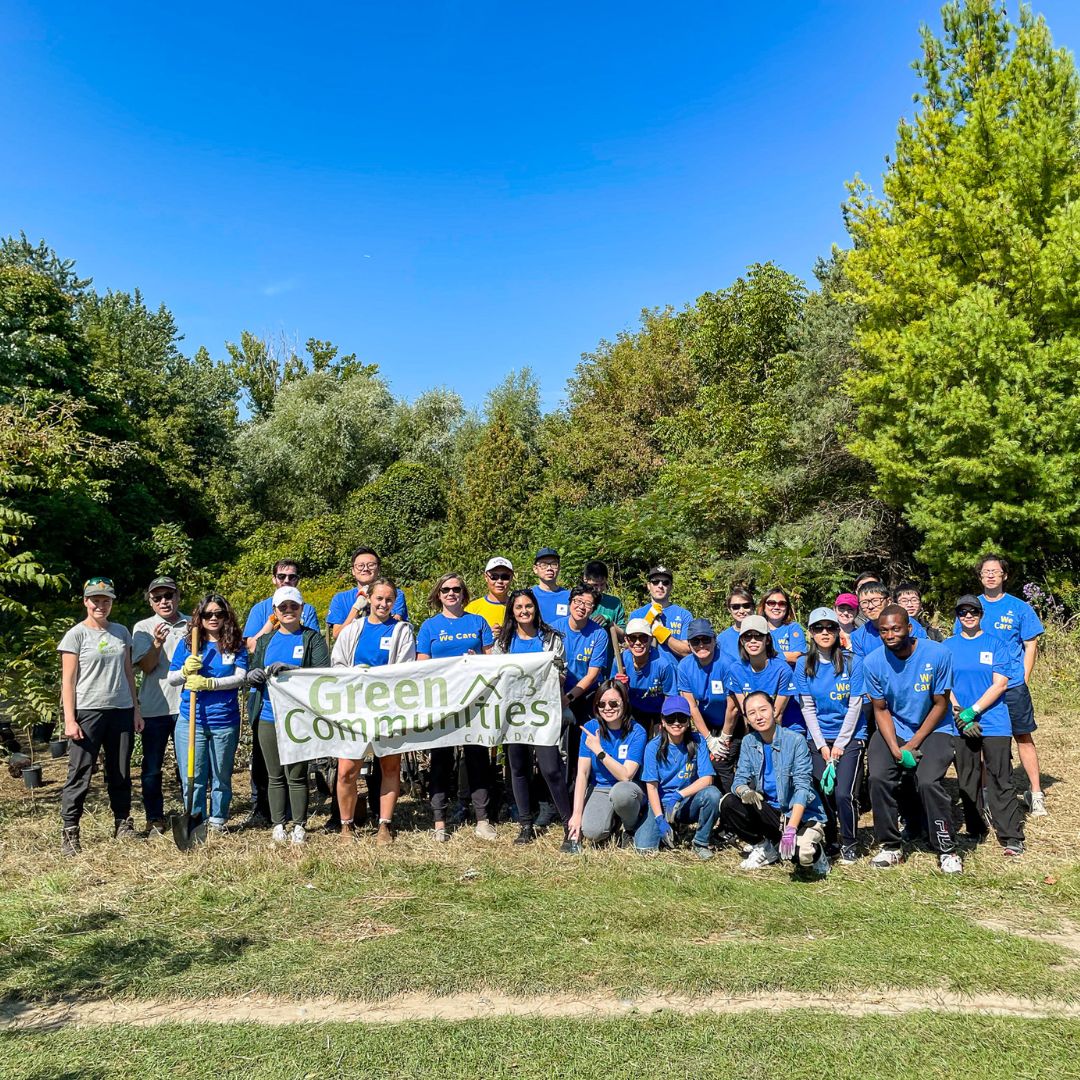 THE CITY OF MARKHAM INSTALLS TWO MINI FORESTS IN THE ROUGE RIVER WATERSHED