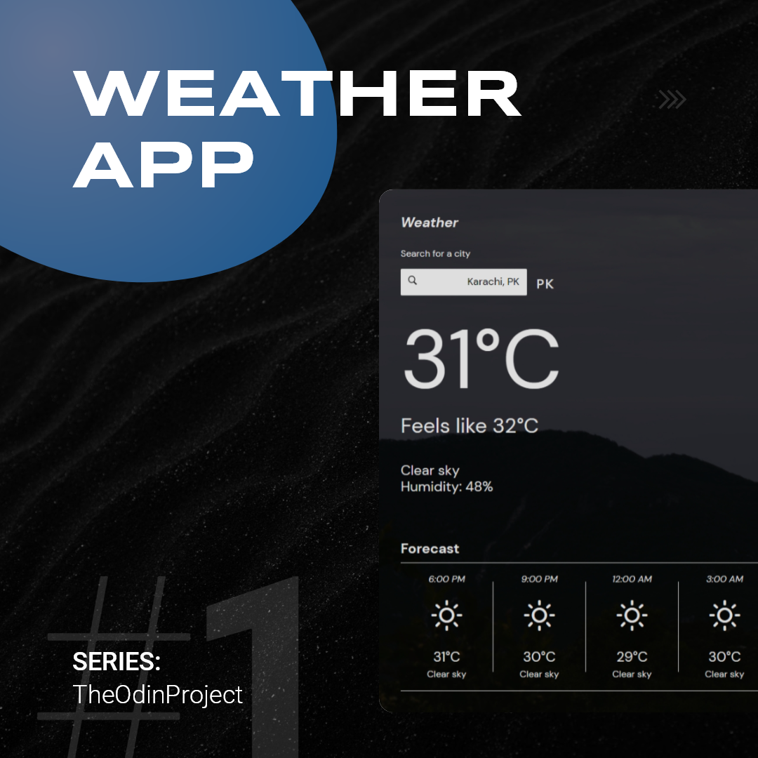 Weather app
