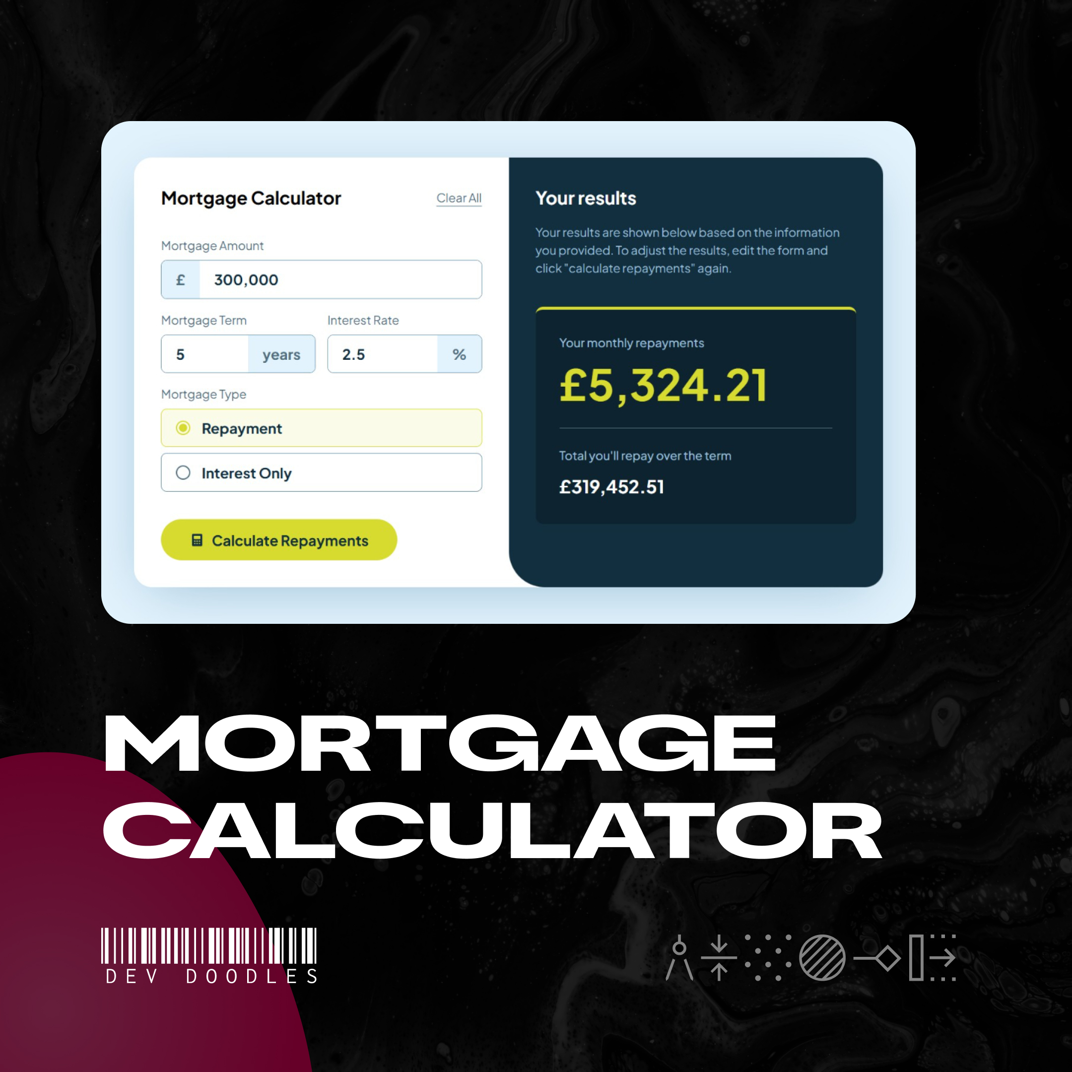 Mortgage calculator