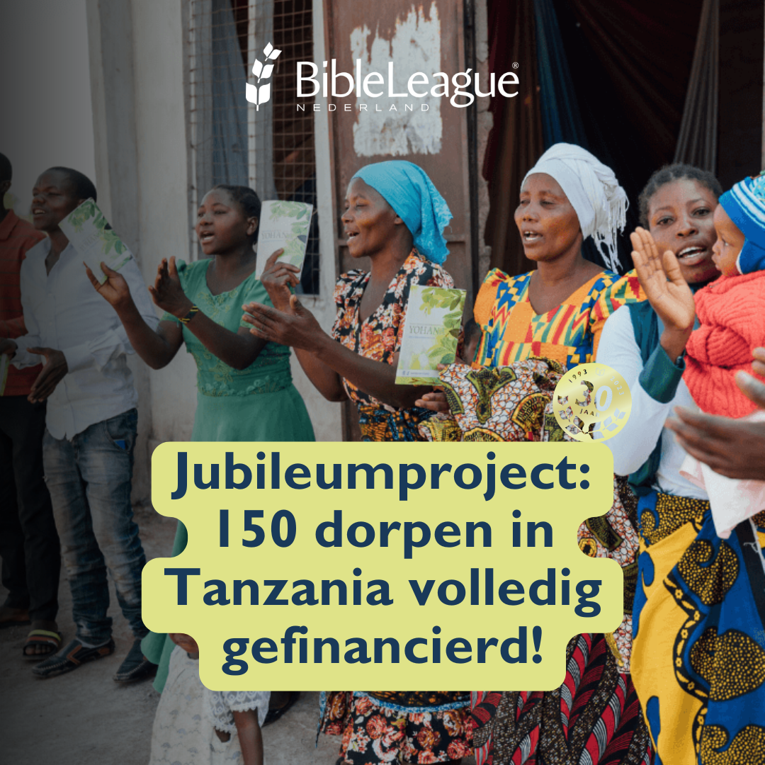 jubileumproject 30 jaar Bible Leagu
