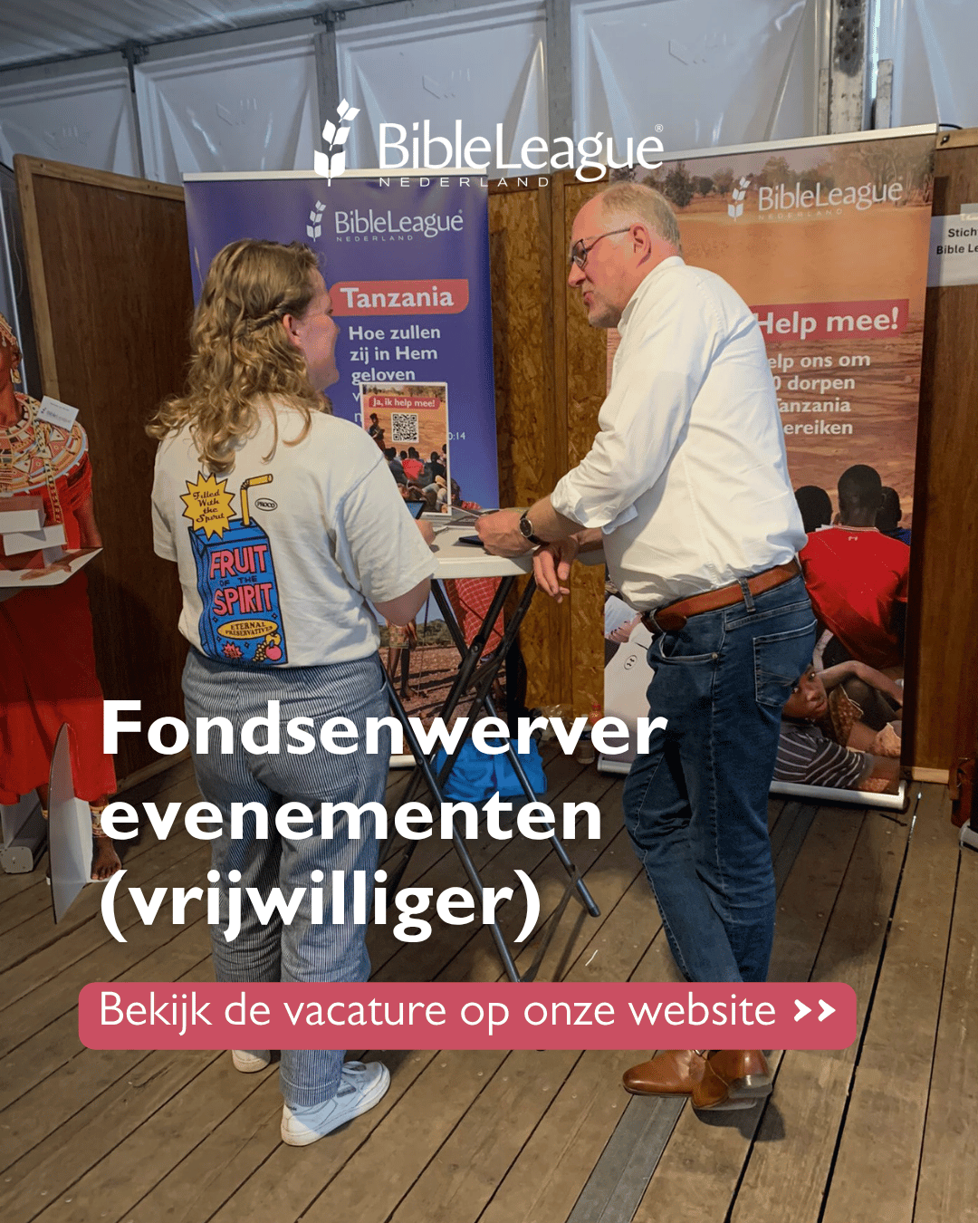Vrijwilliger evenementen va