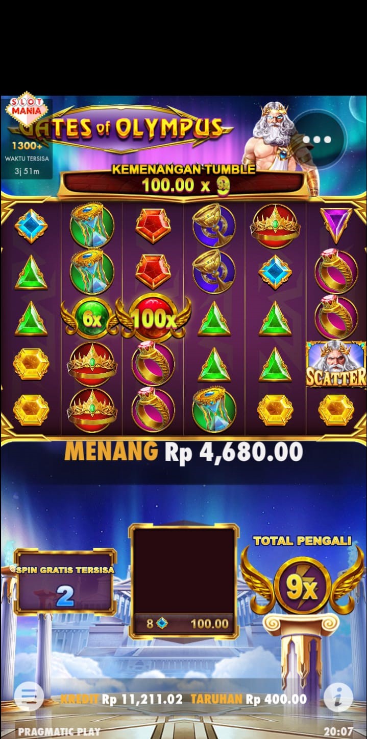 Gate Of Olympus Kali Merah Gacor Banget di Bet Kecil