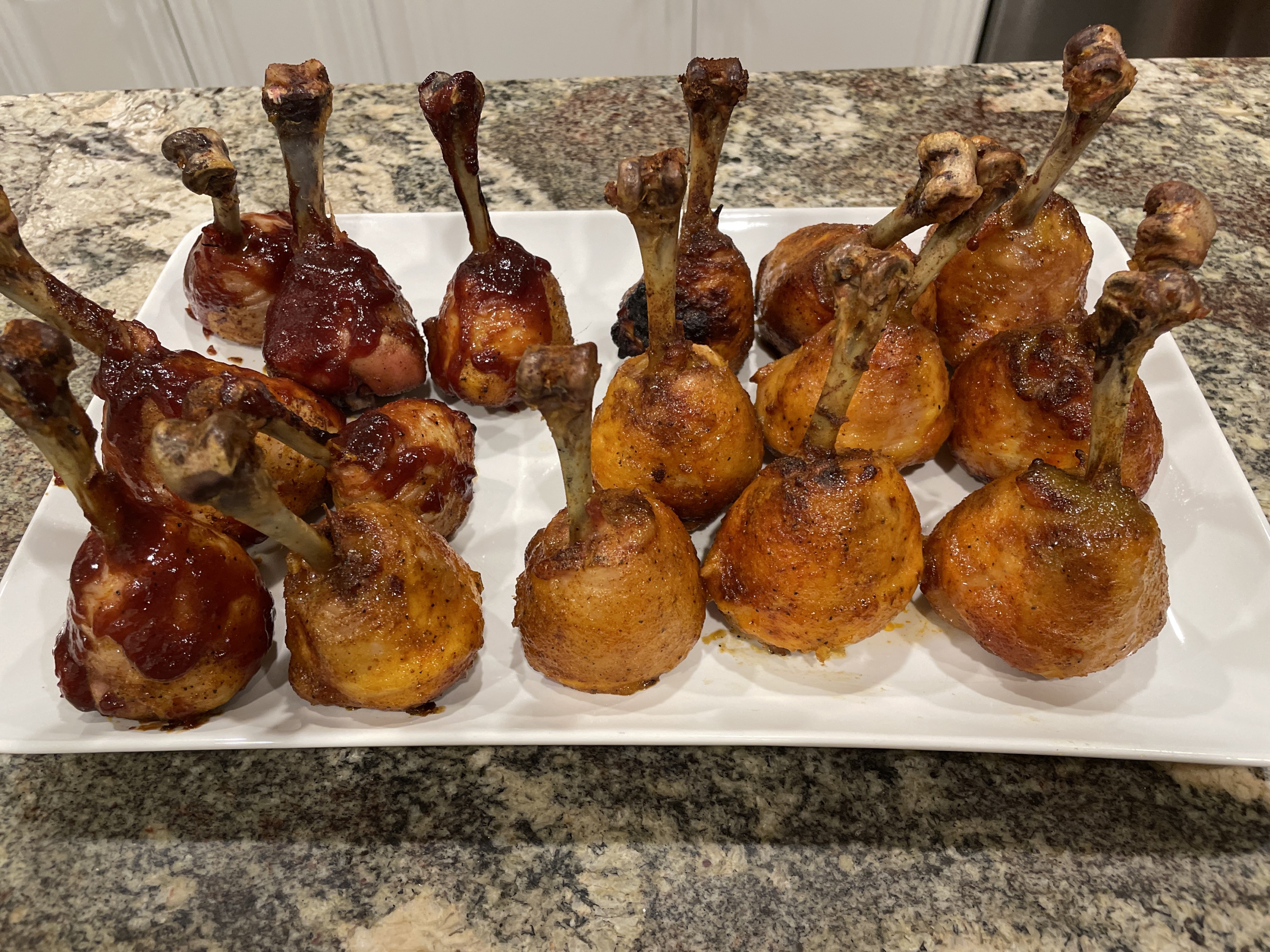 Best Chicken Mango Habanero Lollipops