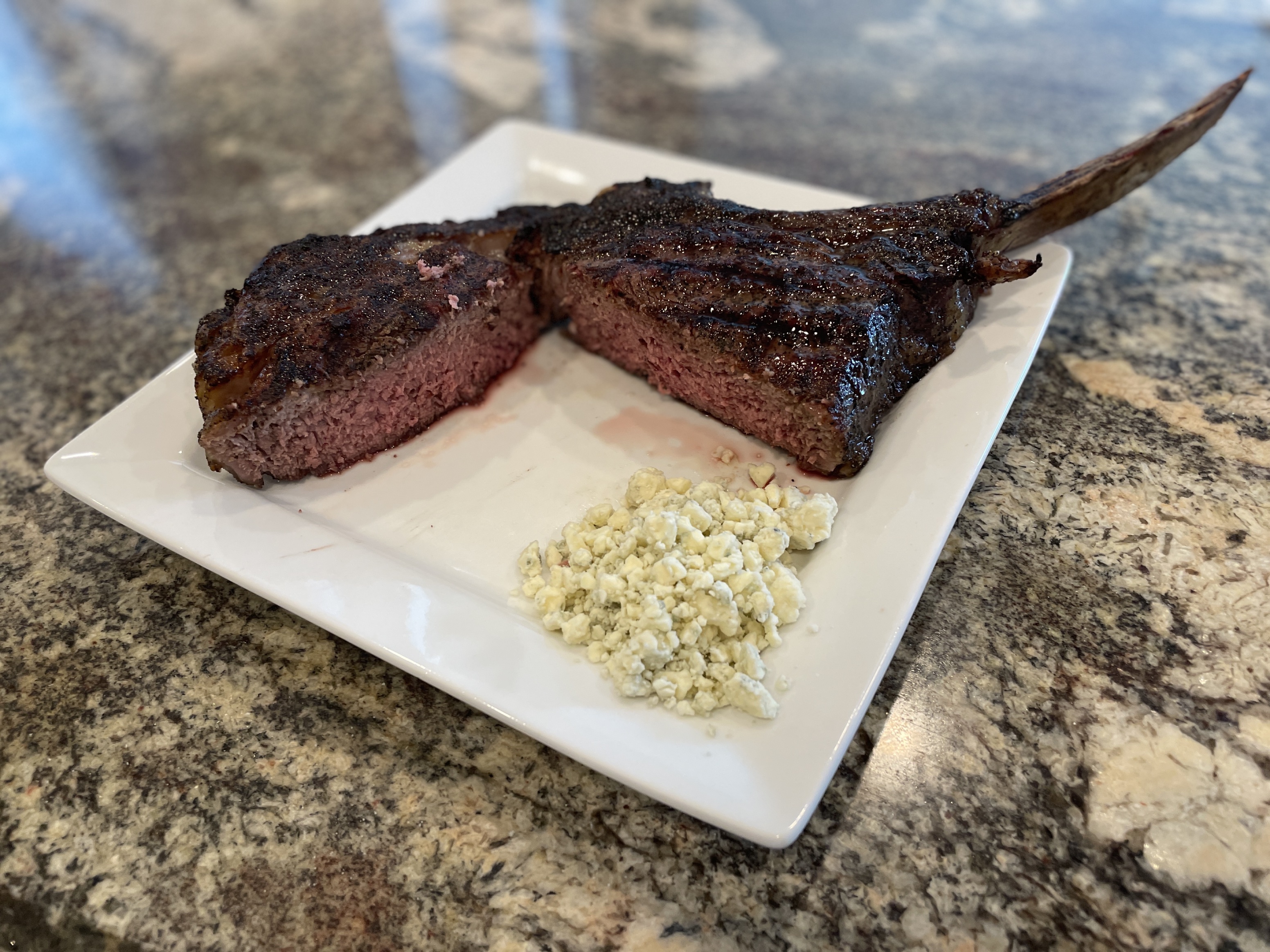 How to Reverse Sear Tomahawk Steaks #44Farms