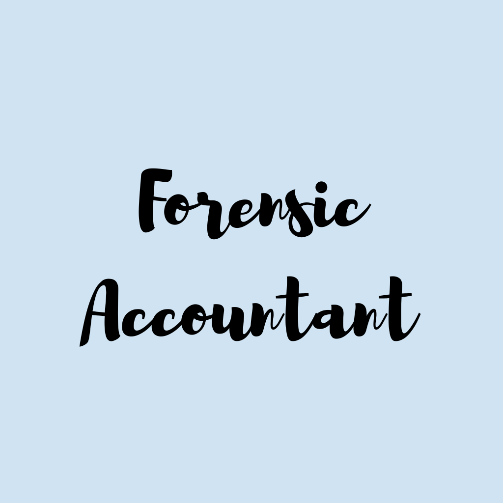 Forensic Accountant