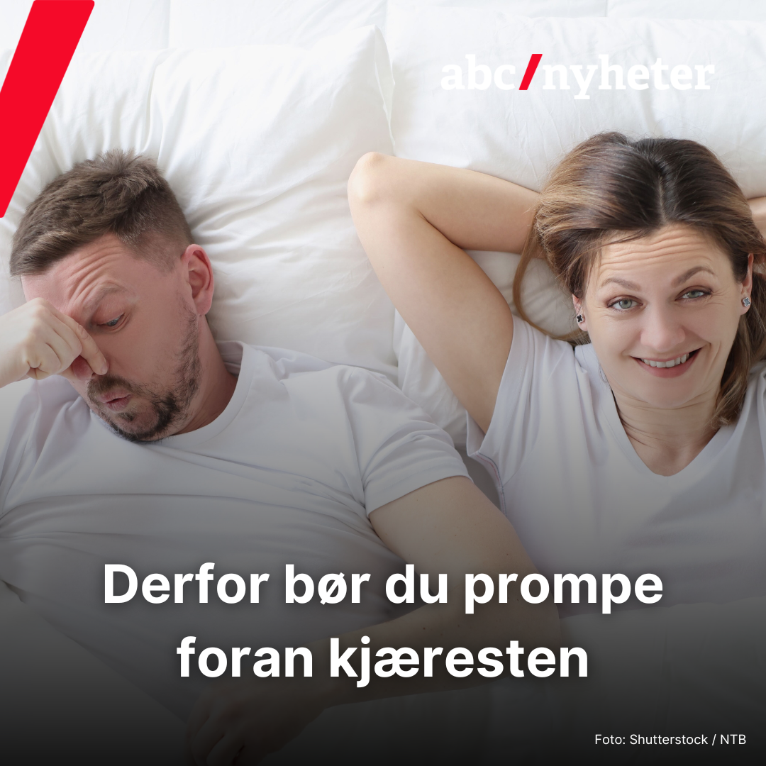 Prompe foran kjæresten