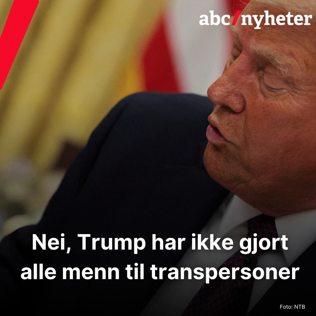 Trump, biolog og kjø