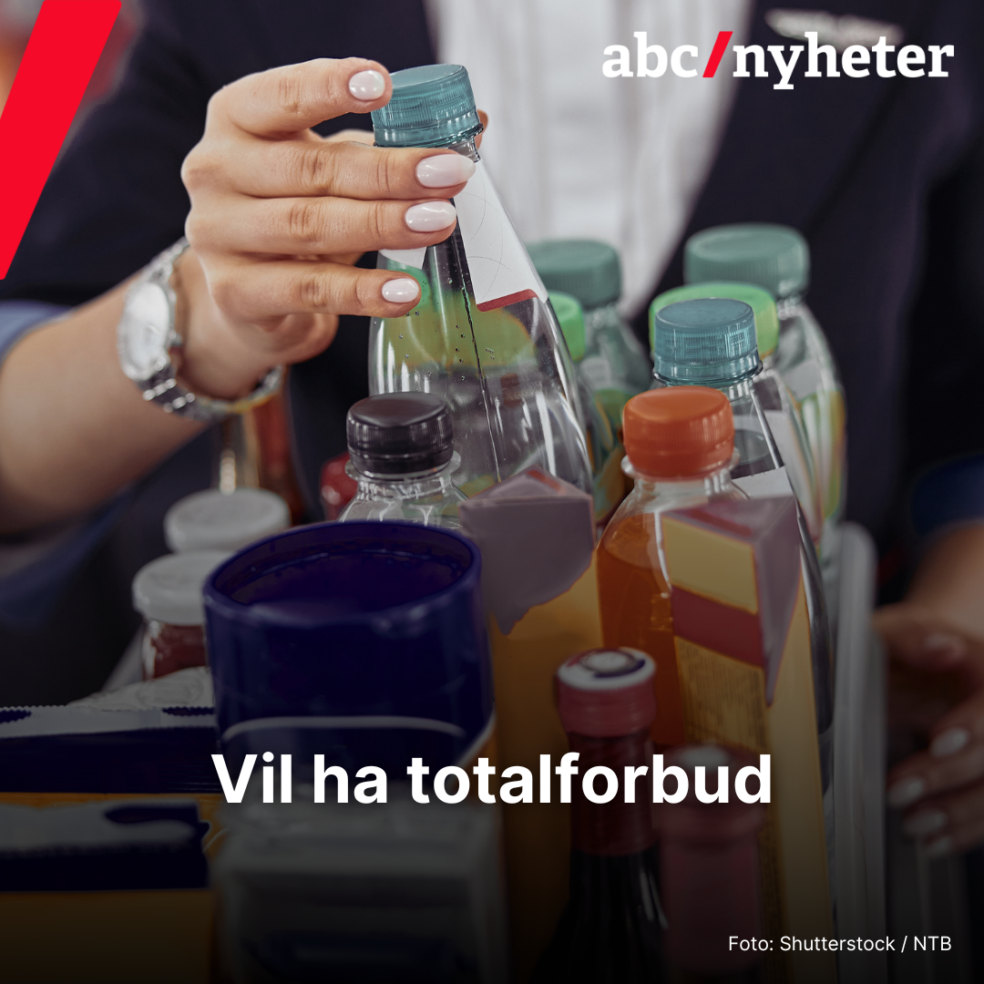 Totalforbud mot alkohol på fly