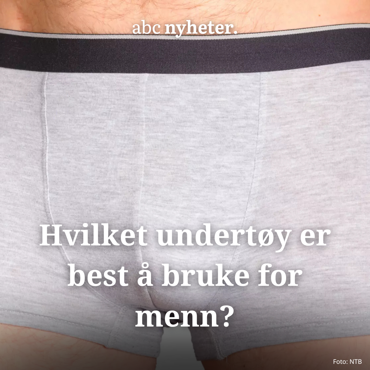 Undertøy menn