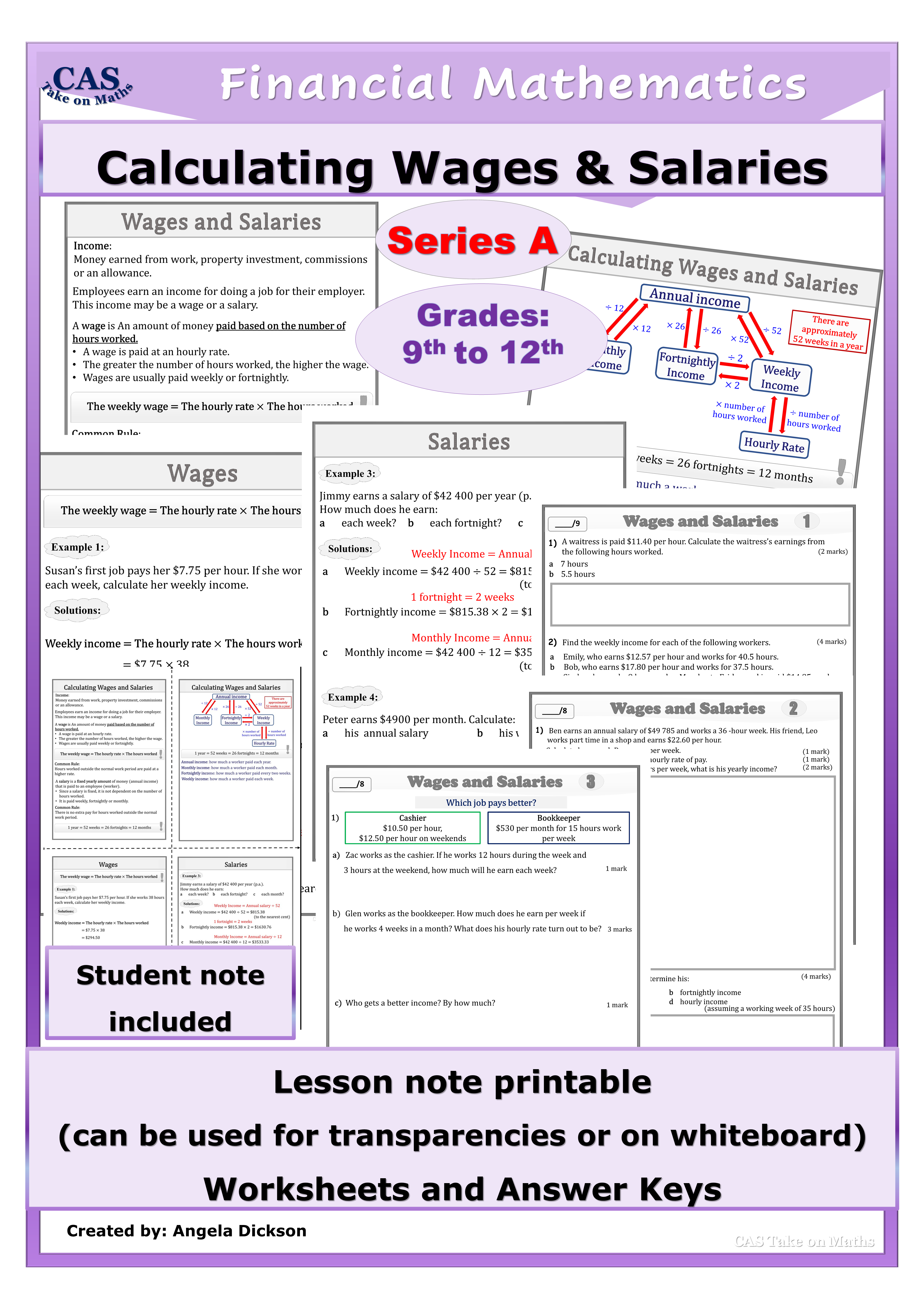 Calculating Wages and Salaries Series A