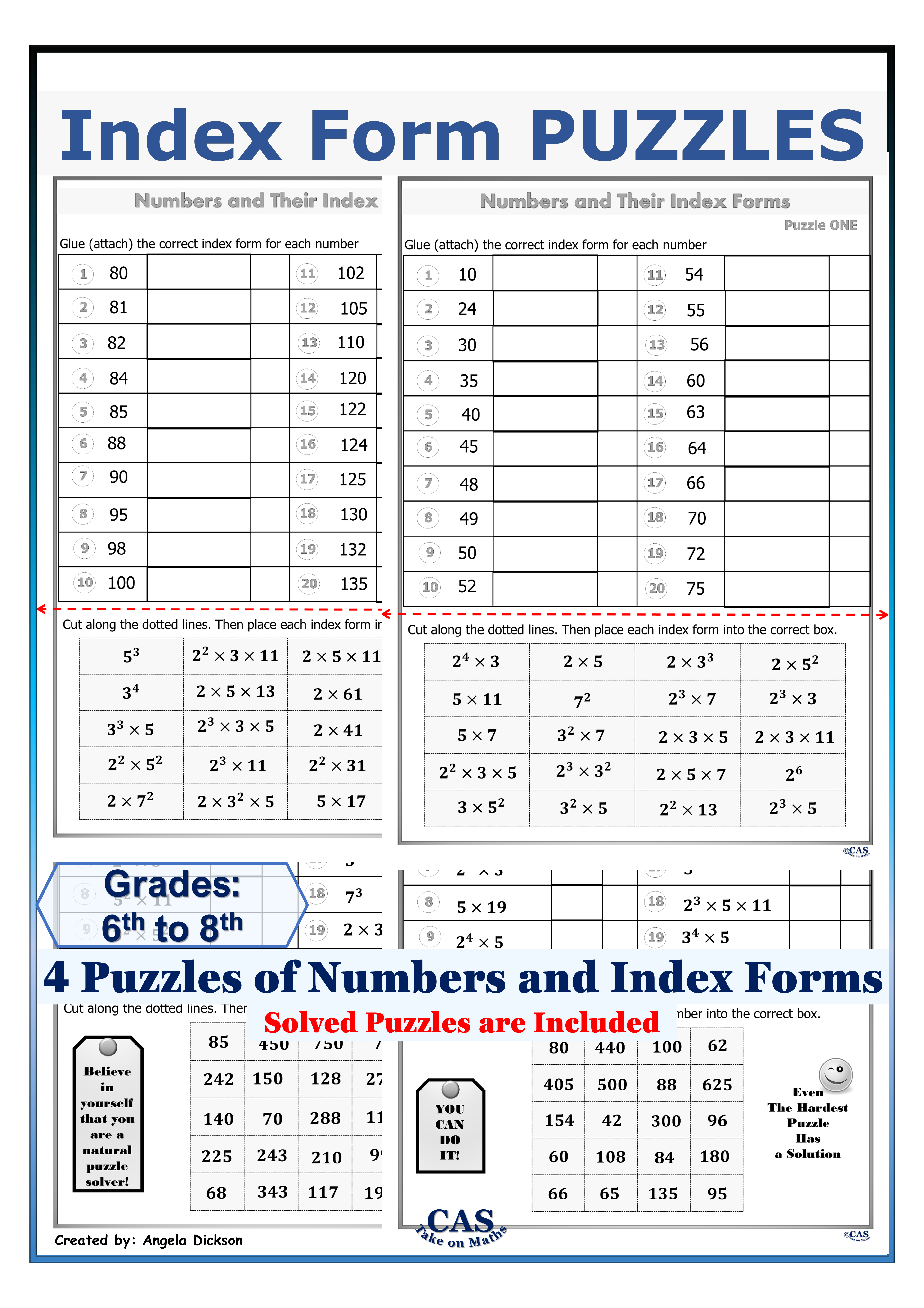 Index Form Puzzle 1
