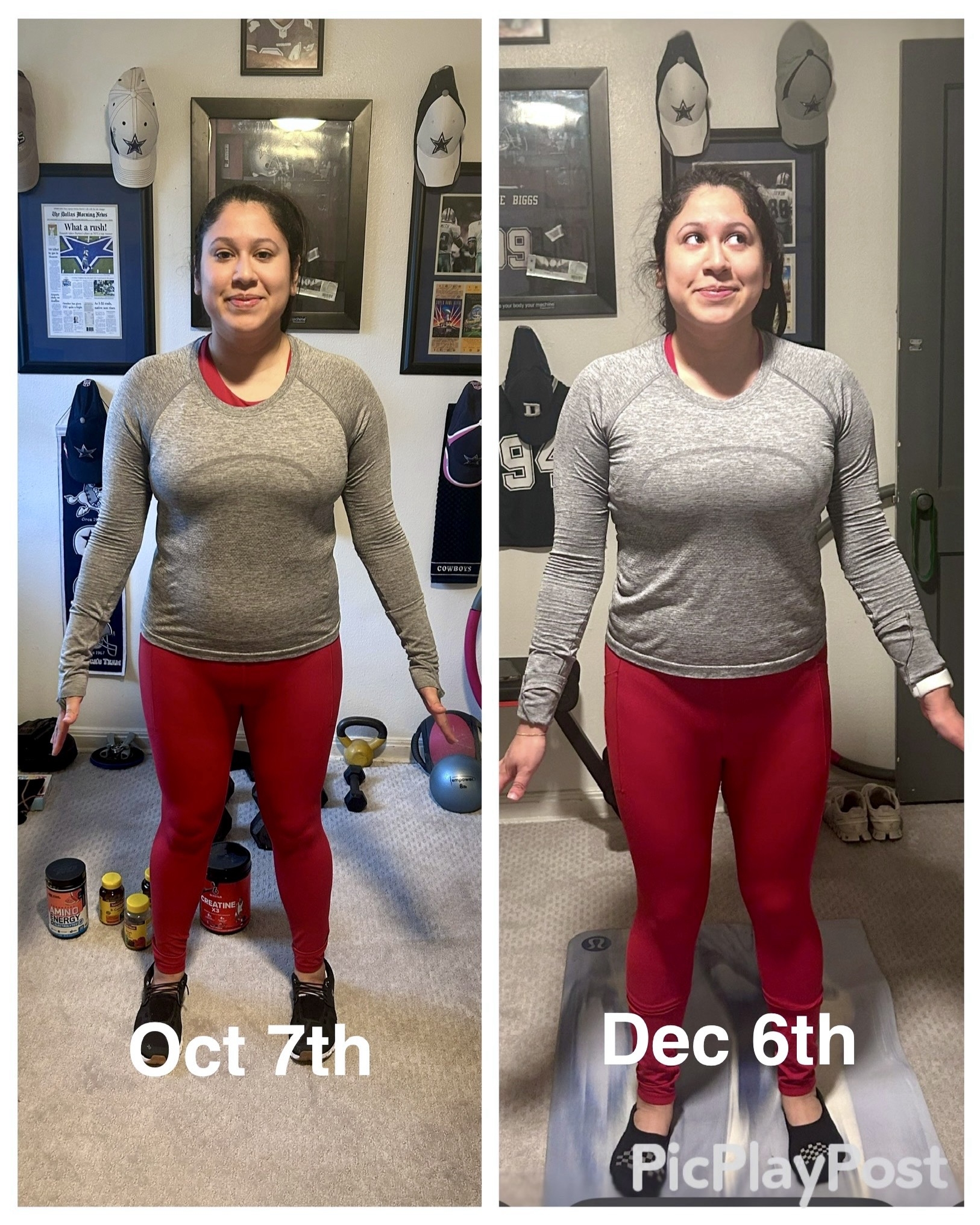 Celebrating a Major Milestone  October → December  "In just a few months, Karina proved that lasting change doesn't happen overnight—it happens one workout, one healthy choice, and one commitment at a time. Every milestone brought her closer to becoming stronger, healthier, and more confident."