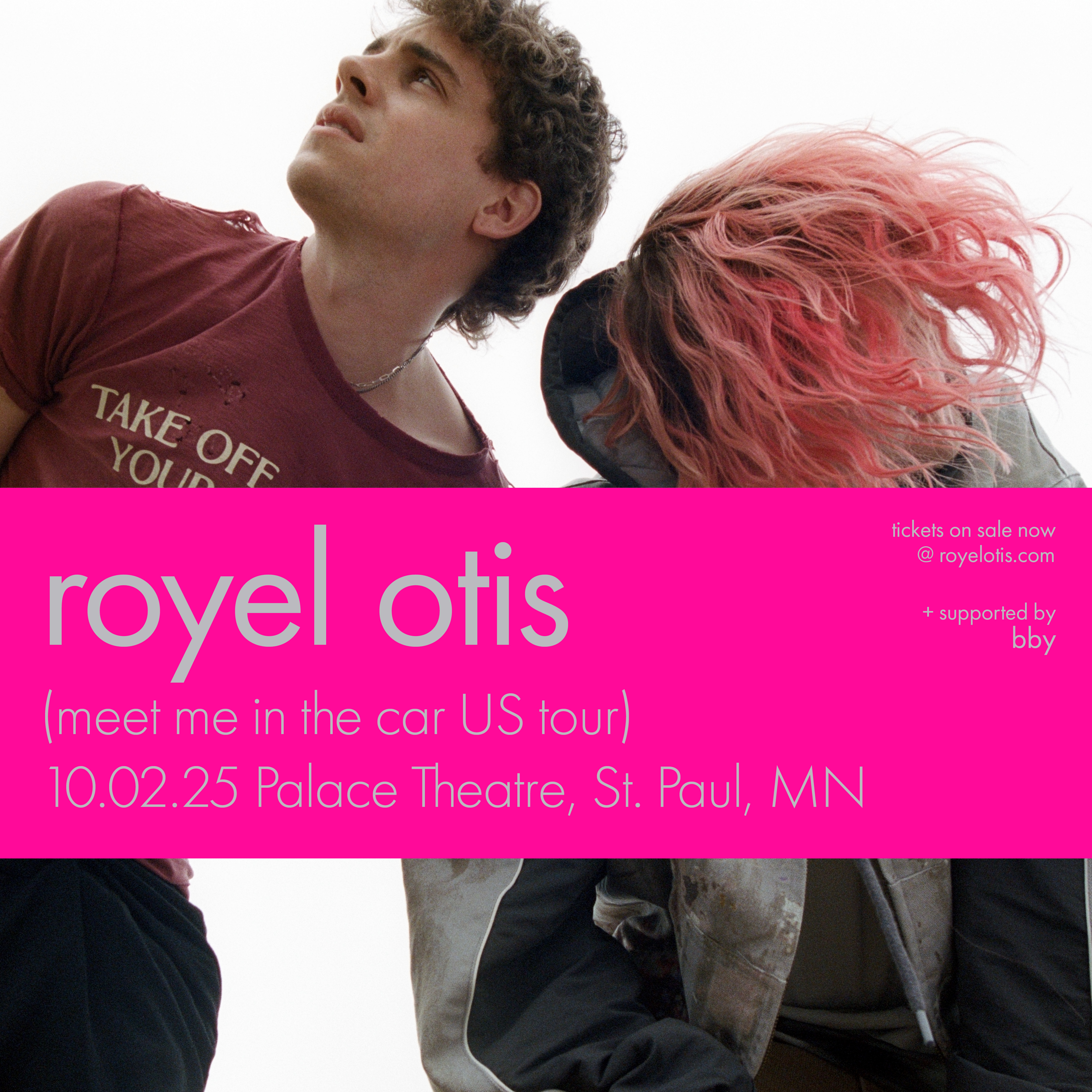 Royel Otis – October 2 @ Palace Theatre