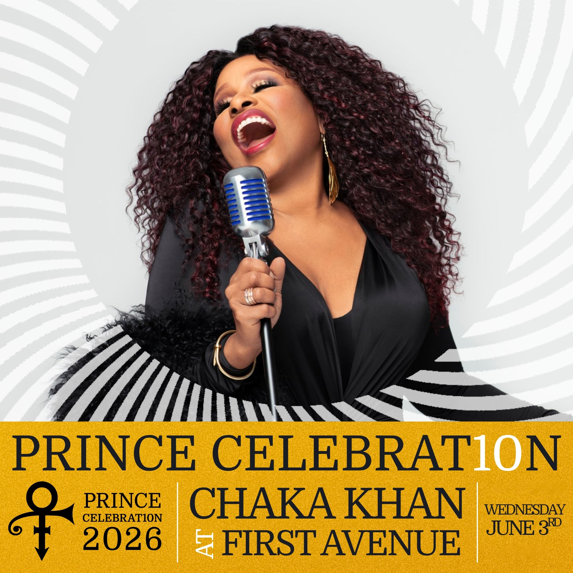 Prince Celebration 2026 Kick-Off Party with Chaka Khan – June 3 @ First Avenue