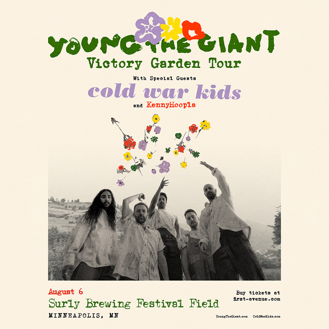 Young the Giant - August 6 @ Surly