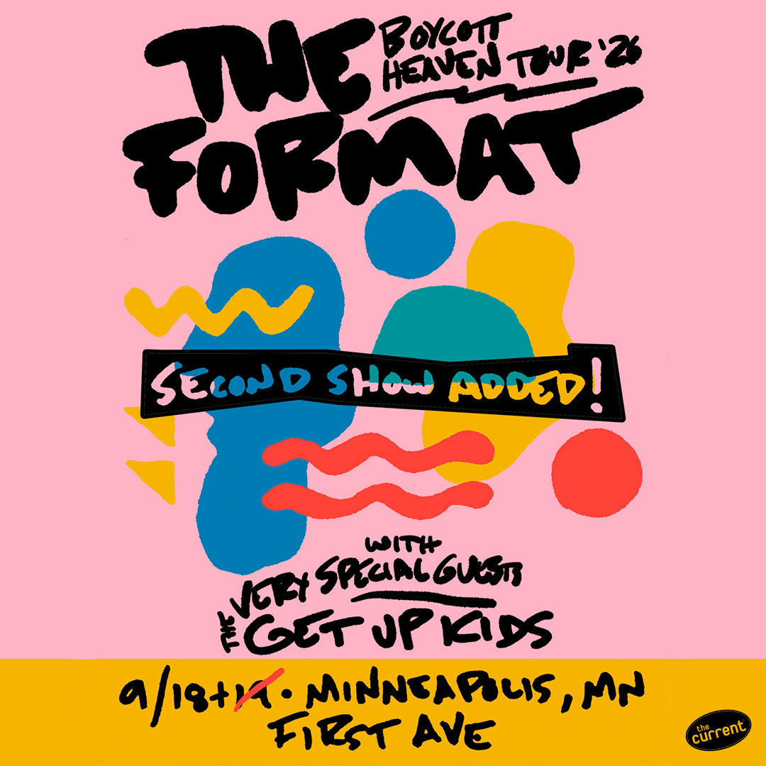 The Format – September 18 + 19 @ First Avenue