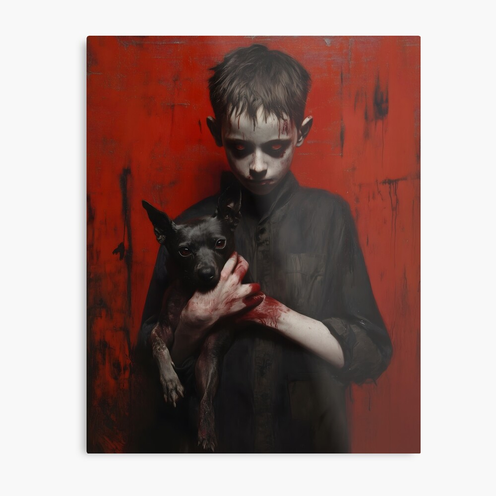 The Boy with the Creepy Dog