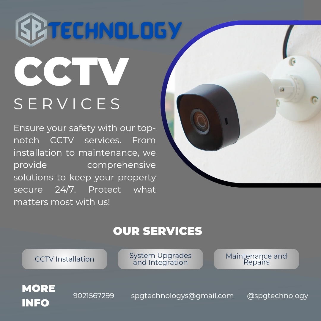 8-Channel HD CCTV System: * Crystal-clear 1080p video * Night vision * Remote access * Motion detection * Weatherproof * Easy installation Top brands: CP Plus, DAHUA, Hikvision, Orange Box Free consultation & quote!