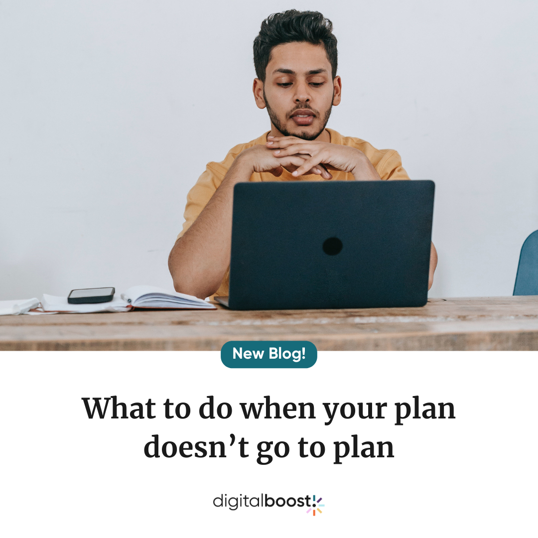How to get your plans back on track