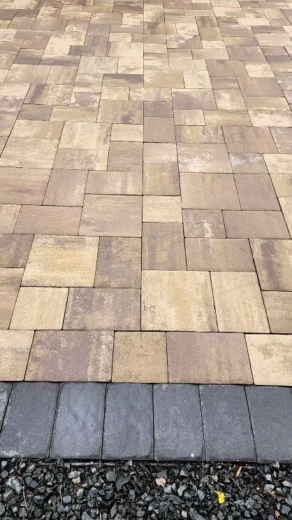 Paver patio