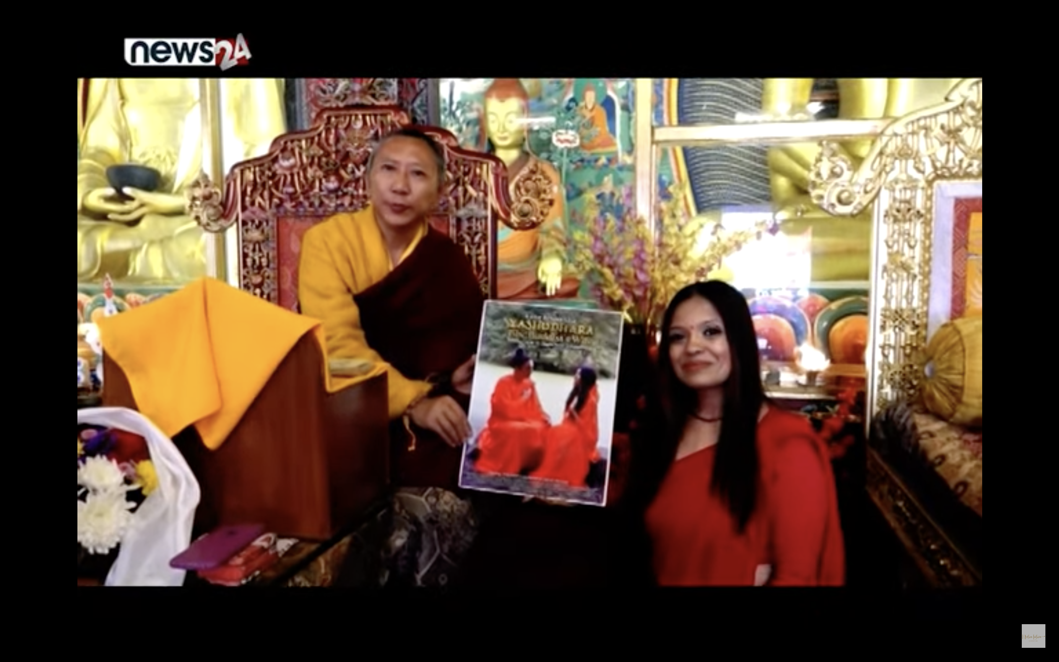 Media Interview with News24Nepal for Yashodhara The Buddha's Wife