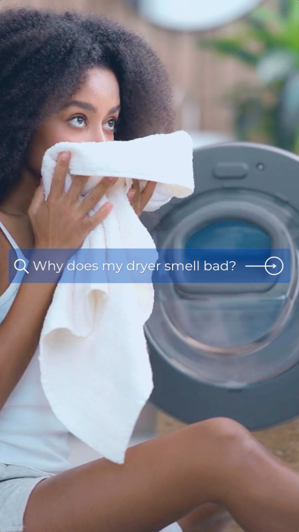 Why does my dryer stink?