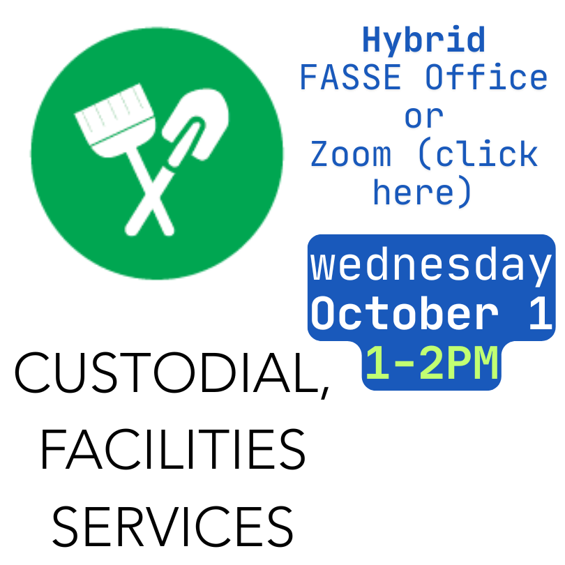 Facilities Workers - Oct 1 - 1PM