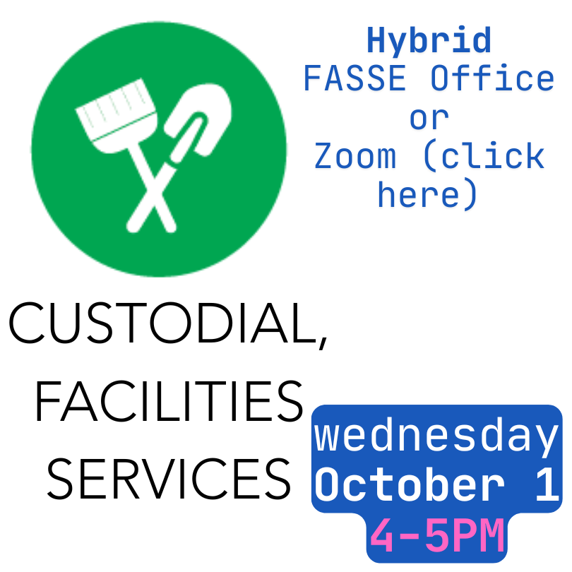 Facilities Workers - Oct 1 - 4pm
