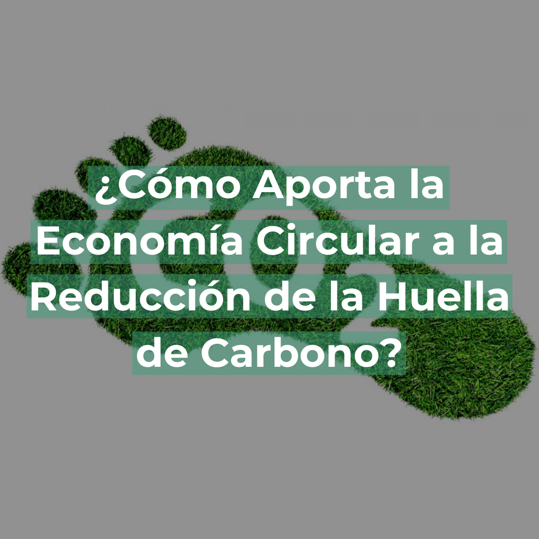 ¿Cómo aporta la Economía Circular a la reducción de la Huella del Carbono?