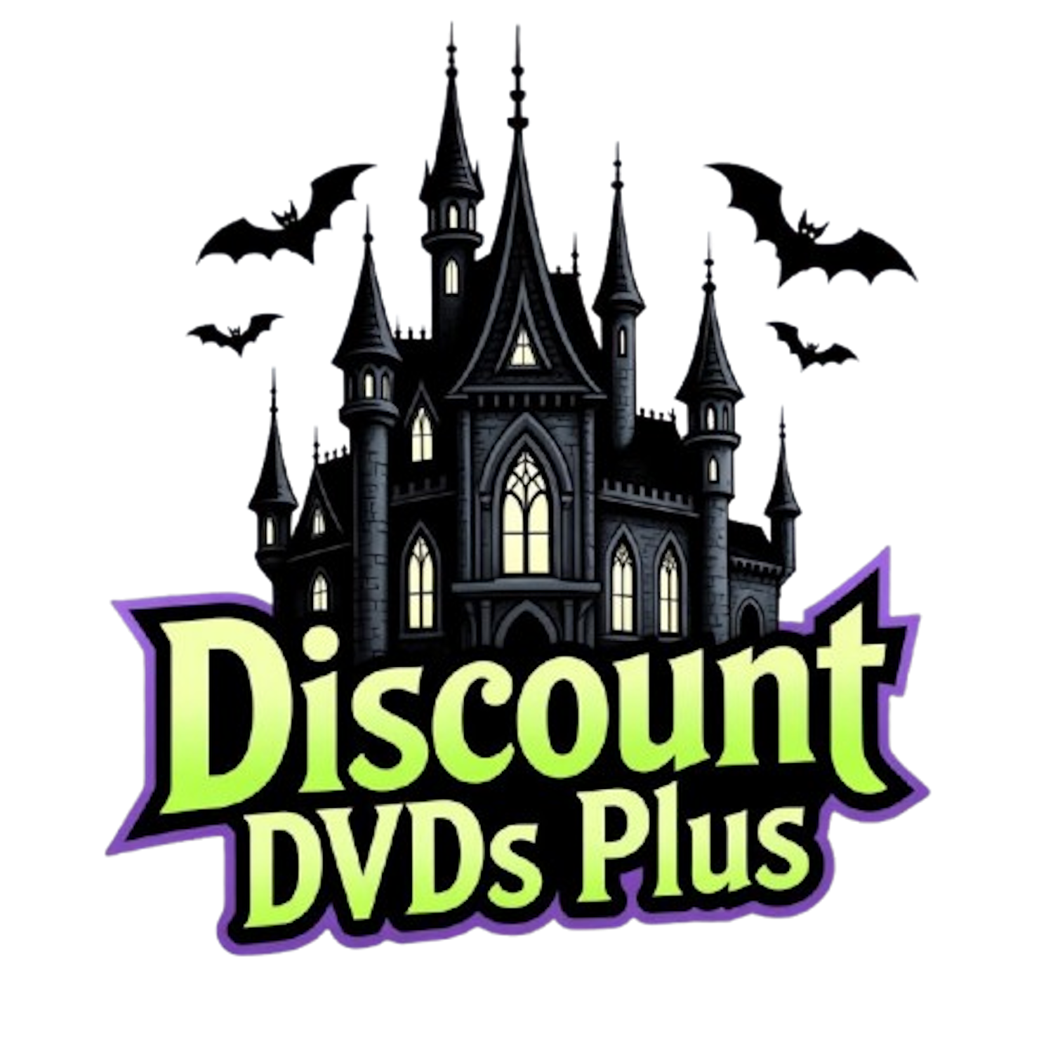 Discount DVDs Plus! Logo 
