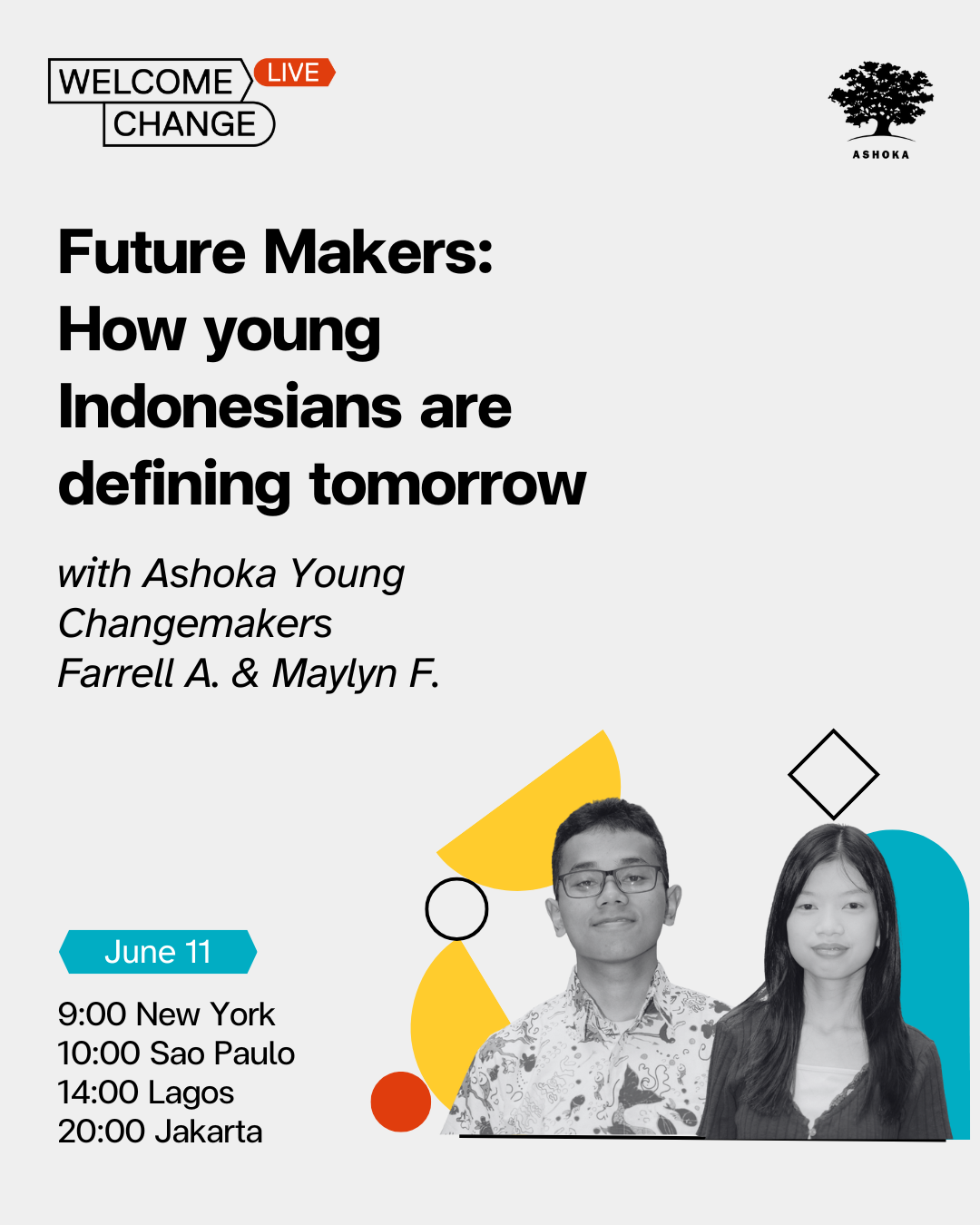Future Makers Welcome Change