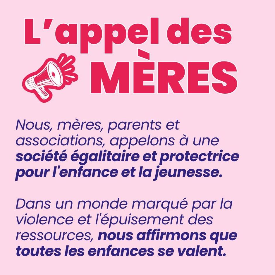 post pour la fete des meres france avec la fondation des femmes.