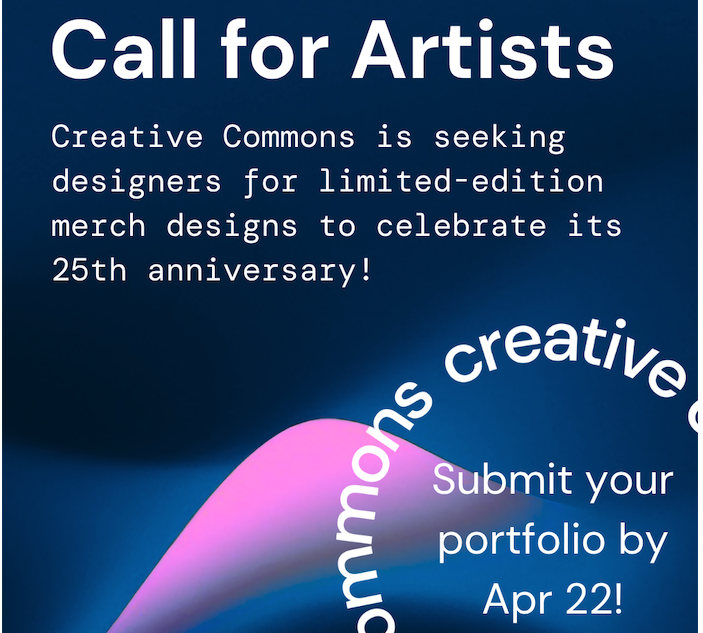 Submit your portfolio for consideration for limited-edition CC merch designs
