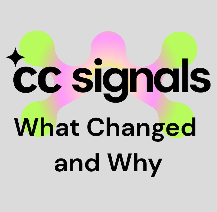 Read Update on CC Signals: What Changed and Why