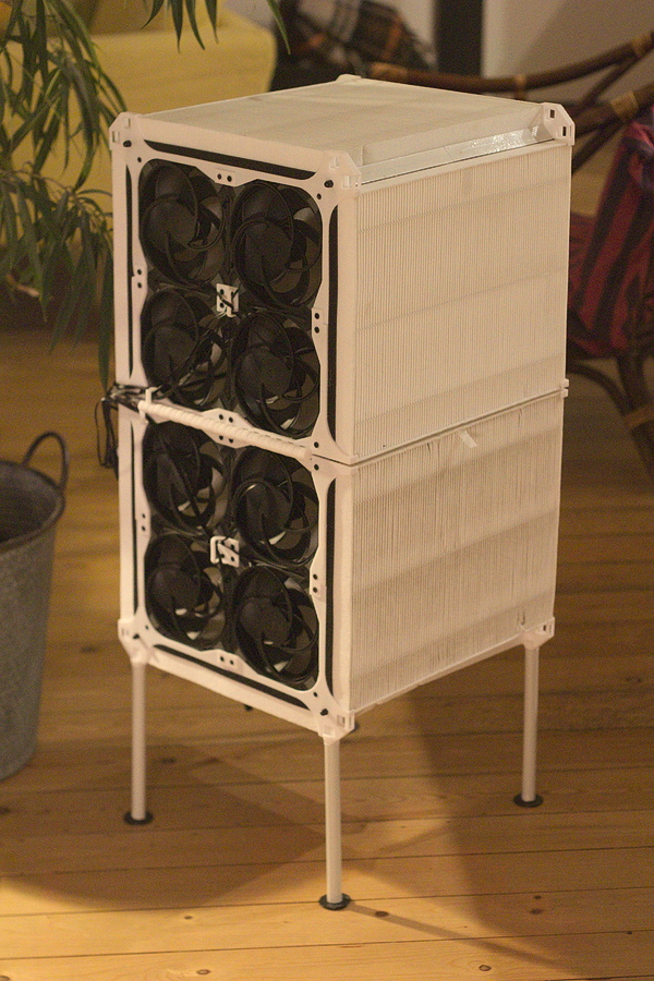 Purificateur d'air DIY de type Mammouth