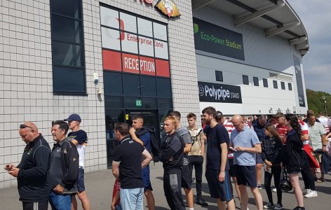 Entrance to Belle Vue Suite