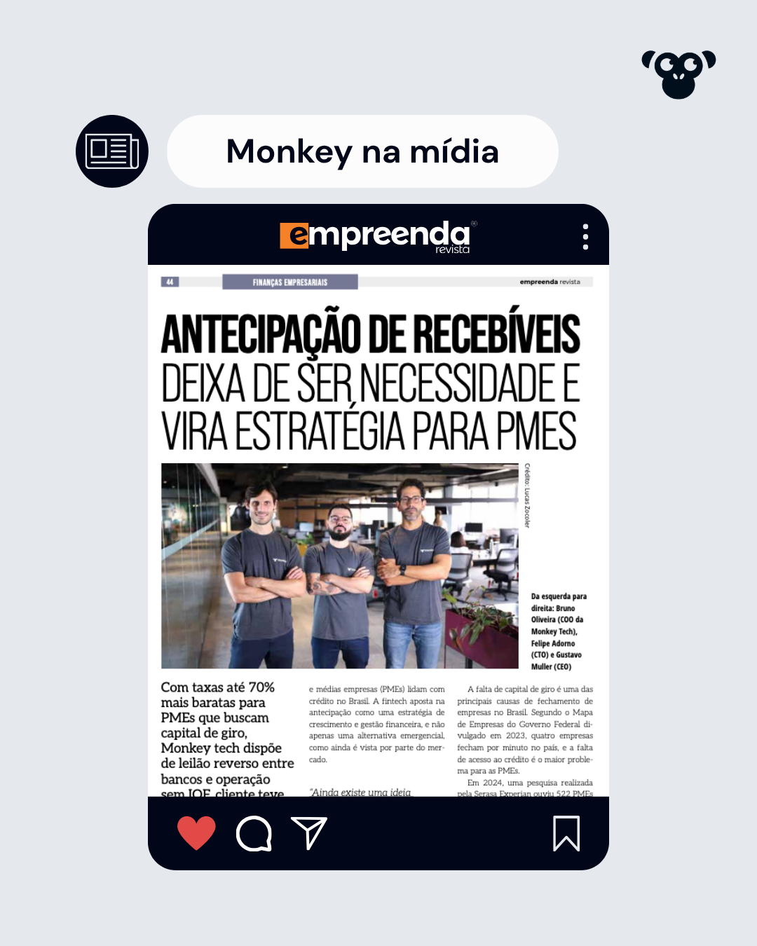 Monkey na Mídia - Empreenda Revista