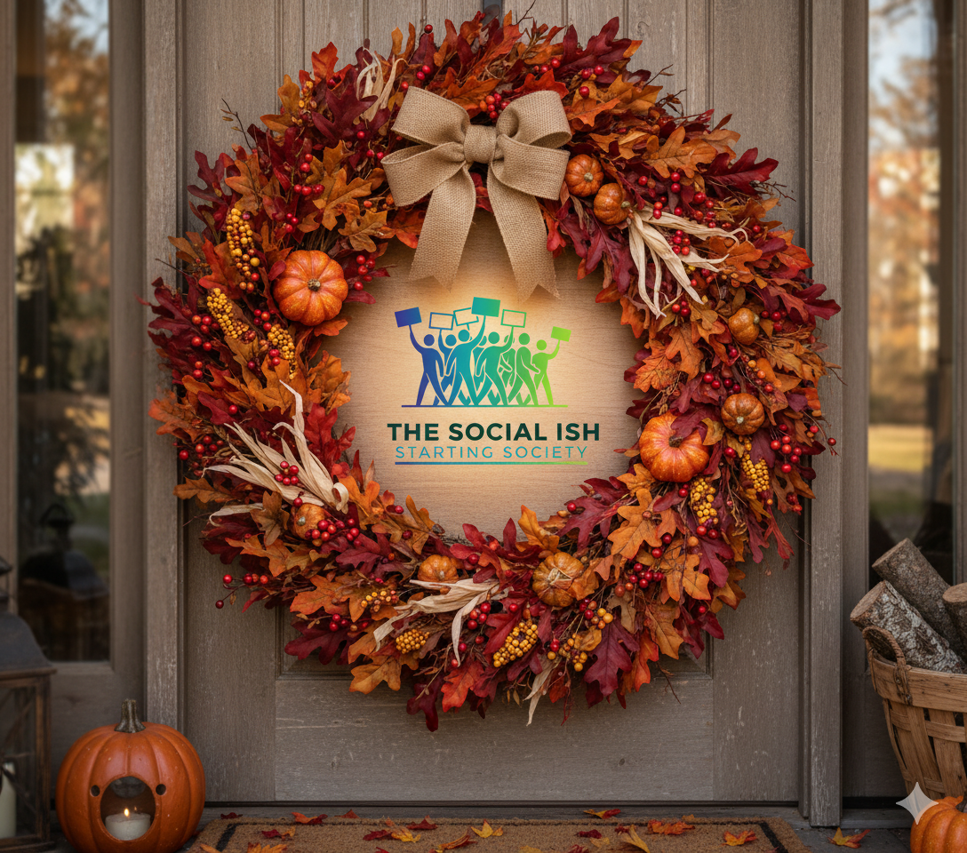 Happy Thanksgiving From: The Social Ish Starting Society,Inc