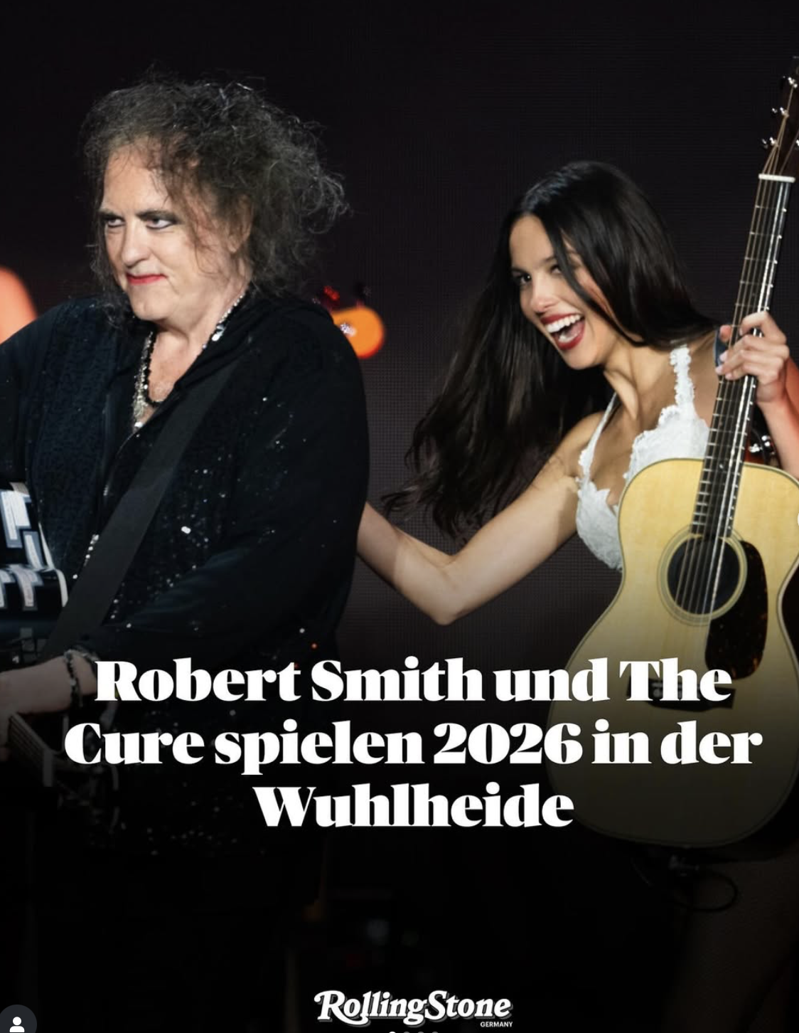 The Cure kommen 2026 live nach Berlin