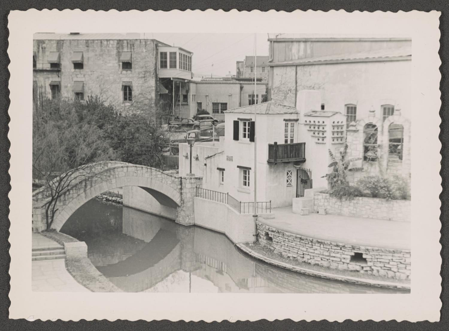 Historic photo of Arneson river theater completed in 1941