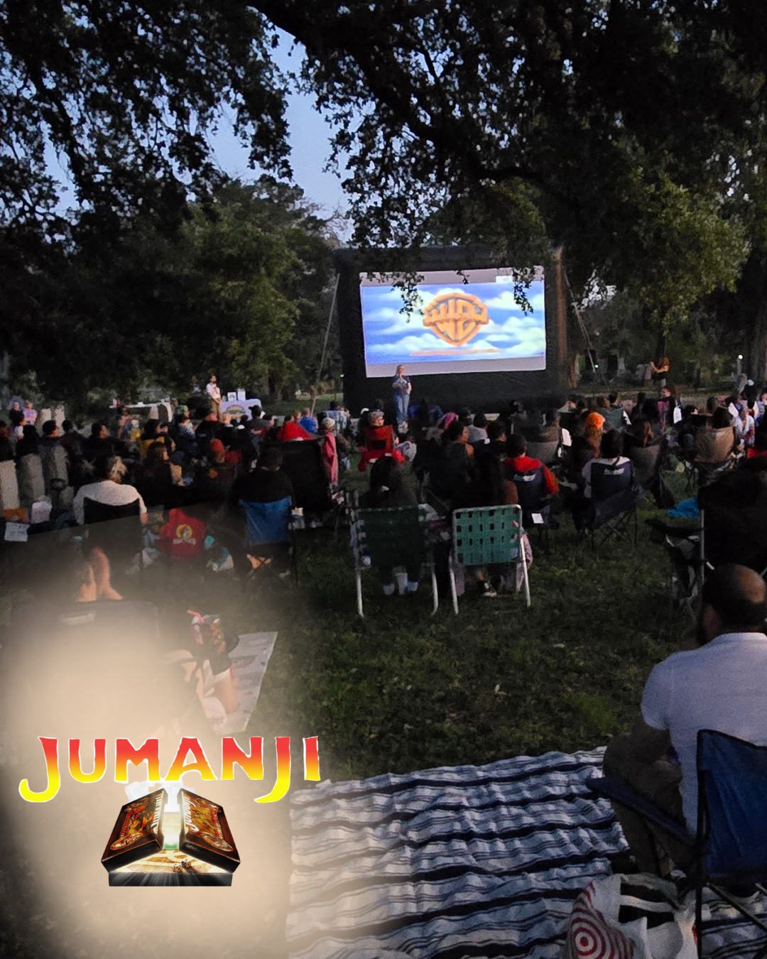 Outdoor movie night 