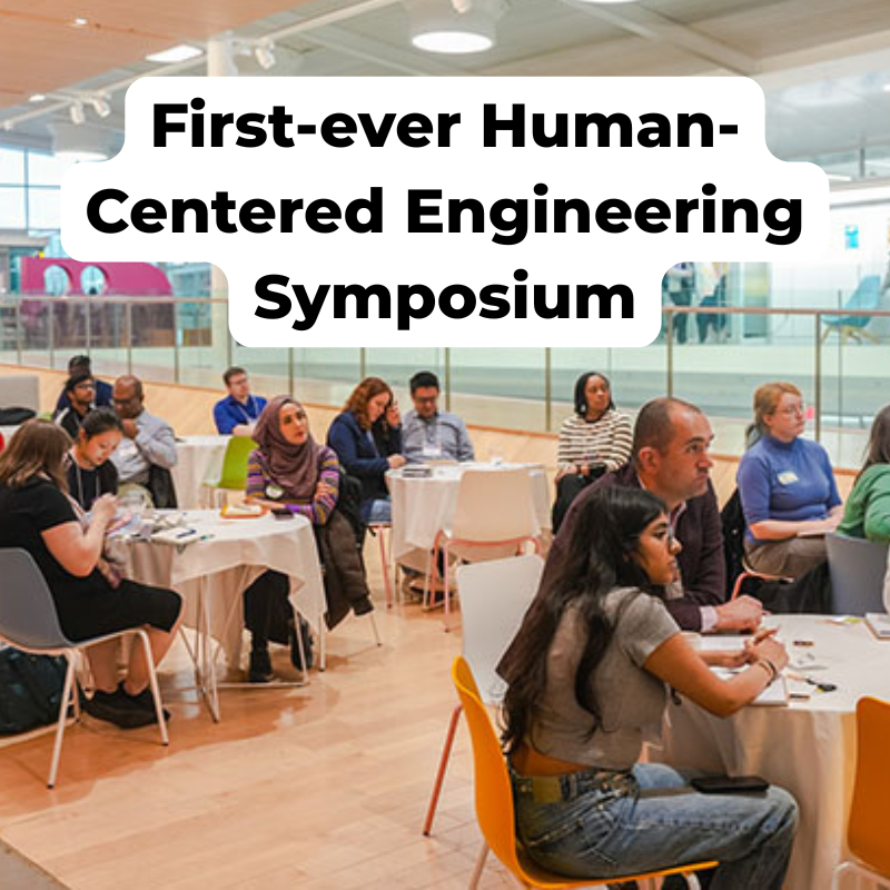 First-ever Human-Centered Engineering Symposium a fitting platform for MechSE’s breadth of research
