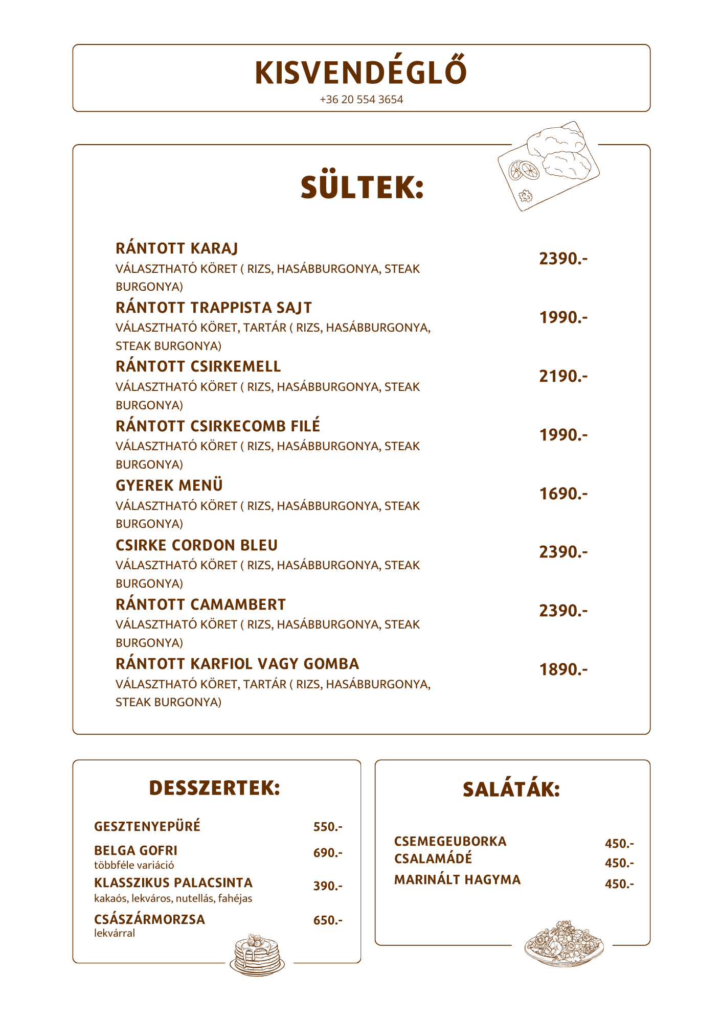 Frissen sültek